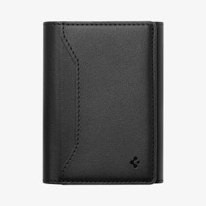 Spigen Powerful Magnetic Leather Fold Wallet Card Case for IPhone 17 16 15 14 13 12 Pro Max Wallet Card Holder Cover2026