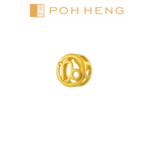 Poh Heng Jewellery 22K Capricorn Charm Pendant in Yellow Gold[Price By Weight]