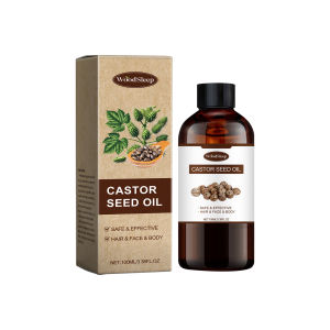 WoodSleep Skin Care Castor Oil Moisturizing Repair Hydrating Nourishing Hair Follicle Care Softening Multi-Effect Serum