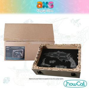 HowCat Wooden Collection Box for Steampunk Revolver (S926) 3D Wooden Puzzle Kits