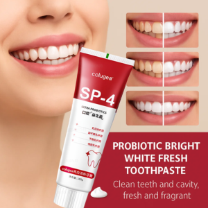 SP-4 Oral Shark Whitening Toothpaste Probiotics Stain Removal Brightening Fresh Breath Toothpaste益生菌sp4鲨鱼益生菌牙膏