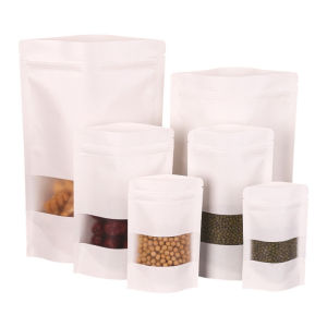 Bayar Di Tempat - Pouch Makanan Craft Ziplock / Kemasan Kantong Snack dengan Jendela