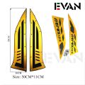 EVAN.PH Yamaha AEROX V1 Foot Rest Matting Alloy Motorcycle Accessories. 