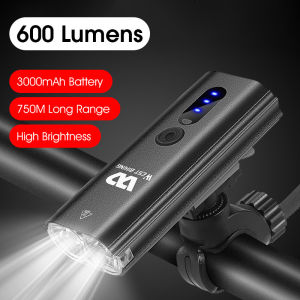 WEST BIKING 1000 Lumens Bike Light USB Rechargeable Cycling Headlight LED Flashlight Waterproof Bicycle Front Lamp Bike Accessories Bike Lamp Light