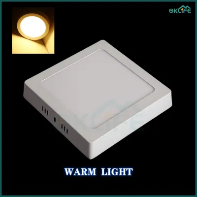 [OKLIFE. SG]Kitchen Light Room Light LED Panel Light Ultra-Thin Round Surface Mount Downlight Ceiling Light
