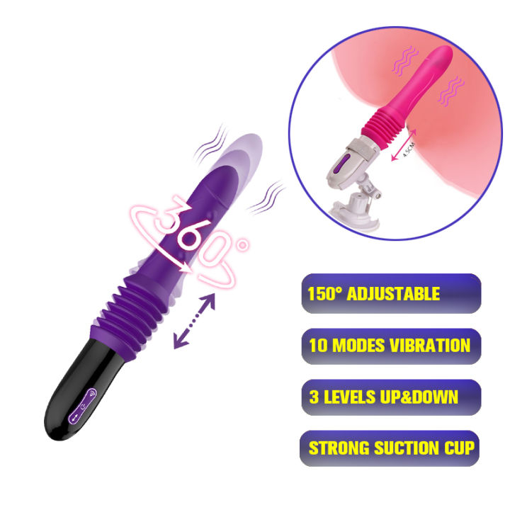 Automatic Female Masturbation Stretching Massager G-spot Sex Toys for Women  Sex Machine Dildo Vibrator Adjustable Angle Sex Toy Single Item Adult Toy -  Lazada