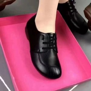 Free Shipping WomenS Soft Leather Flats 2026 Autumn New Collection Low-Heeled Soft-Soled Comfortable Versatile Breathable And Non-Slip With A Retro Design