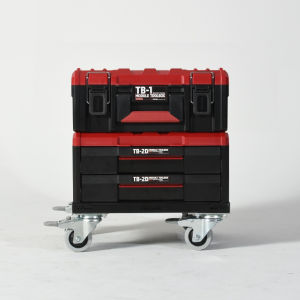 SHUTER TB ABS Tool Set Top Storage Bottom Drawers Stacking Chest Hand Tools One-Touch Side Latch