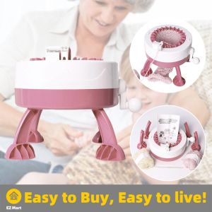 【Fast Shipping】 22 Needles Knitting Machine Weaving Loom Machine Kit For DIY Gift Hand Weaving Machine Toys For Kid Adult Knitting Loom Machine XMB-Knitting-Machine