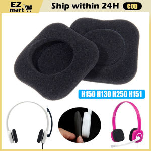 2PCS Soft Foam Earpad Ear Cover Cushion for Logitech H150 H130 H250 H151 Headset (Black) L29k