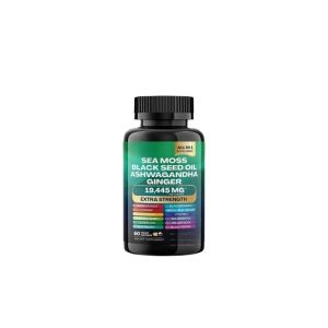 Seaweed Natural Capsules Natural Seaweed Nutritional Capsules sea moss capsuleComplete multimineral