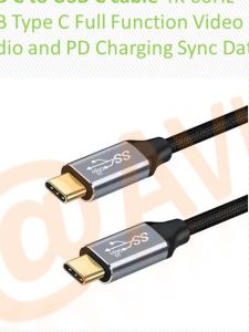 4K 60Hz USB Type C Full Function Video Audio and PD Charging Sync Data