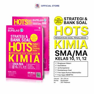 Buku Ujian SMA / Strategi Dan Bank Soal Hots Kimia SMA 10 11 12 / PT MAGENTA MEDIA - MM