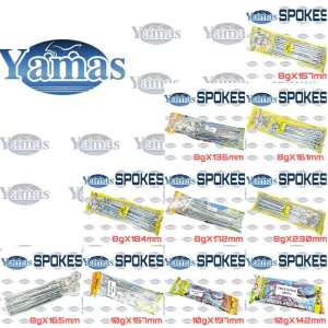MOTORCYCLE STAINLESS STEEL RIOS SPOKES WITH NIPPLES