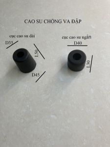 cao su bửng xe tải giảm chấn thùng xe tải