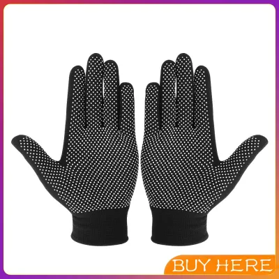 BUY Here ถุงมือกันลื่น ถุงมือปั่นจักรยาน ถุงมือไนลอน ถุงมือตกปลา glove