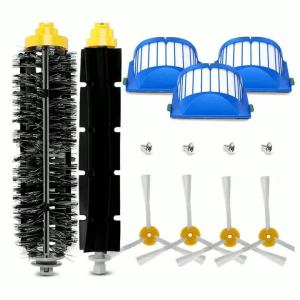 For IRobot Roomba 500 600 Series Vaccum Cleaner Accessories Replacement Parts Roller Brush Side Brush HEPA Filter Copatible
