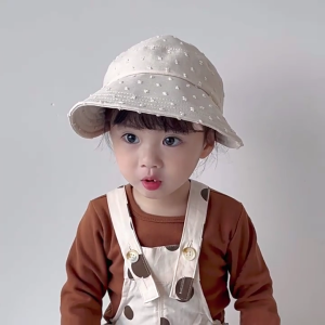 2024 Baby Girls Sun Hat Empty Top Sunhat Breathable Tieable Ponytail Baseball Caps Hollowed Top Travel Beach Hat