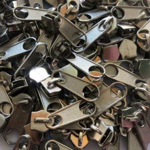 Kepala Resleting No 5 isi 100 pcs | Kepala Resleting Besi Nikel