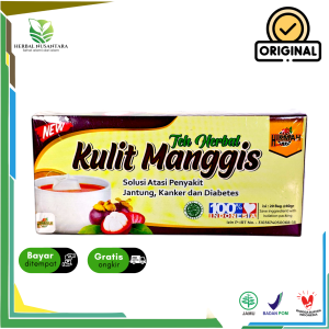 Hikmah Teh Celup Kulit Manggis 20 Kantong Antioksidan Kanker Jantung