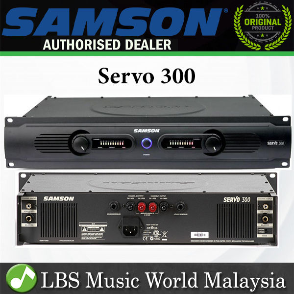 SAMSON ステレオ・パワーアンプ SERVO300 Servo 300 | Samson
