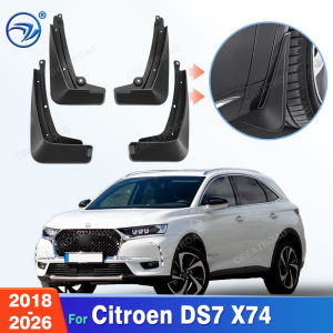 For Citroen DS7 X74  2018 2019 2020 2021 2022 2023 2024 2025 2026 Fender Mudflaps Splash Guards Mudguards Mud Flaps Accessories