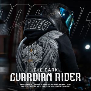 Jaket Prostreet Sayap Guardian Rider Putih Prostreet Terbaru 2023 /Sweater Hoodie Prostreet Premium / Hoodie Prostreet Terbaru 2023 Keren Gaya