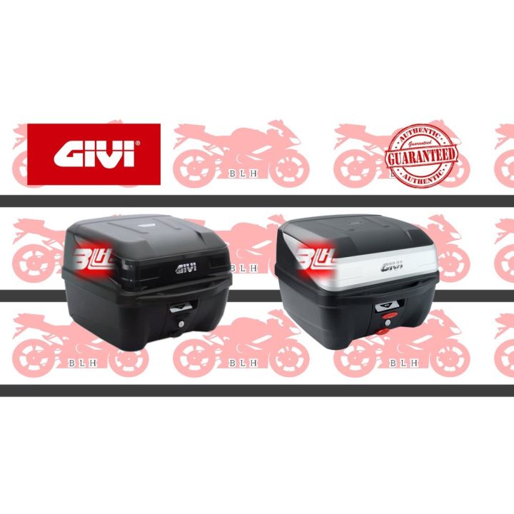 Kotak Box Givi B B N B Nb Silver Black Monolock Top Case Liter Lazada