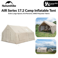 Naturehike AIR Series 17.2 Camp Inflatable Tent Luxury Extra Large 17.2m² Air Inflatable Waterproof Breathable Outdoor 1 Bedroom 1 Living Room. 