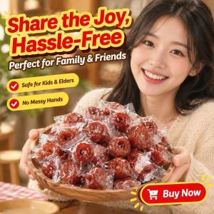 Seedless Hawthorn & Hollow Hawthorn Nutrient-Rich Dried Fruit