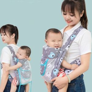 WEIYA Multifunction Baby Wrap Carrier Infant Kangaroo Bag Newborn Front Holding Newborn Sling Wrap Universal Infant Nursing Cover Infant Backpacks Newborn