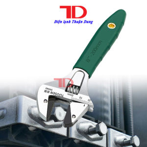 Mỏ lết lắc tự động TUOSEN đa năng 8-10-12 inch siết mở ốc nhanh chóng tiện lợi có hàm kẹp vặn được ống tròn Điện lạnh Thuận Dung