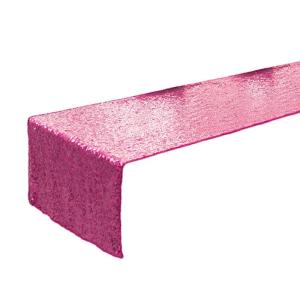 Add to Your Table with a Sequins Table Runner Stylish Pink Table Runner for Dining Table Decoration