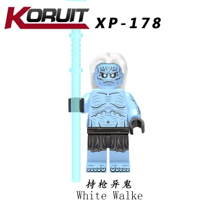 Game Of Thrones Minifigures A Song of Ice and Fire Kingsguard Lannister Winter Fell Soldier The White Walkers Action Figures Building Blocks Toy For Lego