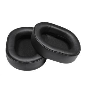 Replacement Ear Cushions For HS65/HS55 Headphones Earpads With Memory Foam Easy Installation Comfortable Design Black