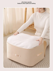 Organizer Bag Mildew-free Running Around Laundry Bag Silk Quilt Dustproof Effective Space Saving