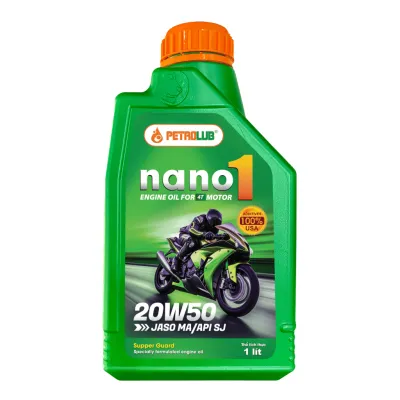 Dầu nhớt xe máy NPOIL NANO 1 20W50 - 0.8 L/1L