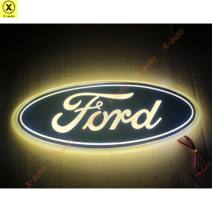 ส่องสว่างฟอร์ดของคุณ! 4D LED Emblem Logo Badge Light (แดง น้ำเงิน หรือขาว) - เหมาะกับ Focus Mondeo และอื่นๆ - หน้า/หลัง