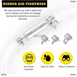 [COD] shiou Car Motorcycle Brake Bleeding Oil Change Pump Tool Hydraulic Brake Bleeder Tools Quick Connection seal Without Leakage