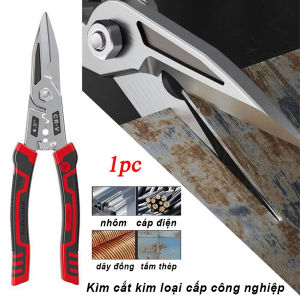 Kéo sắt tấm sử dụng công nghiệp Kìm Cắt Dây đặc biệt bằng thép không gỉ mạnh mẽ kìm tuốt và uốn