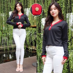 GS - Blouse Wanita Nata Kombinasi // Blouse Wanita Terbaru Kombinasi Kekinian