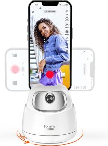 Hohem GO 2-Axis AI 360 Degree Auto-Tracking Holder for Smartphone - Ready Stocks 🔥Gimbal Viral Tiktok 2023🔥