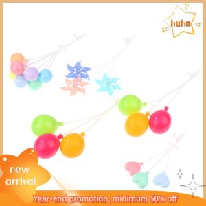 huhe 1ชุด1:6 dollhouse Miniature บอลลูนที่มีสีสัน windmills รุ่น Garden Decor Toy