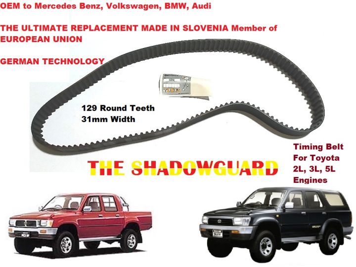 Belt Replacement Hilux Timing Belt Light New Timing Belt 13568