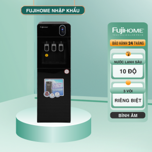 Cây nước nóng lạnh FUJIHOME WD606ES Bình âm cao cấp nhập khẩu chính hãng - Làm lạnh bằng chip điện tử - - Bảo hành điện tử toàn quốc