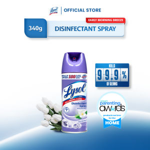 Lysol Antibacterial Disinfectant Spray Cleaner Early Morning Breeze 340 G