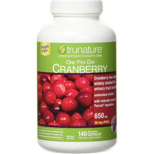 trunature Cranberry 0 mg 10 Vegetarian Capsules ( Pack) 140 capsuiles