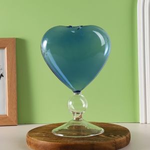 Heart Love Shaped Glass Mug Couple Cups  And Various Glass Cup Tea Mugs Milk Coffee Cup Gift Drinkware