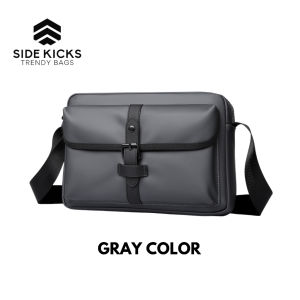 SIDE KICKS Bolton Crossbody Bag Waterproof PU Casual Men Woman Beg Sandang Kalis Air 大容量防水行李包