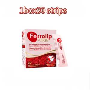 12.12activity【Buy 3 Free 1】Ferrolip FORTE Blood nourishing powder iron supplement improves immunity and supplements qi and blood anemia
